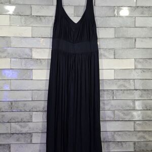 J. Crew Elegant Navy Blue Maxi Dress Size 10